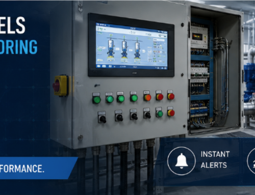 How Control Panels Improve Pump Monitoring and Reliability